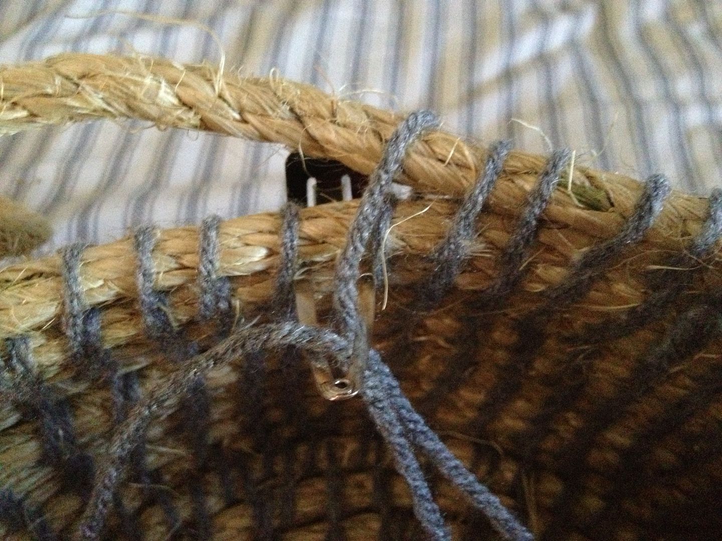 CeciBean DIY Woven Rope Basket